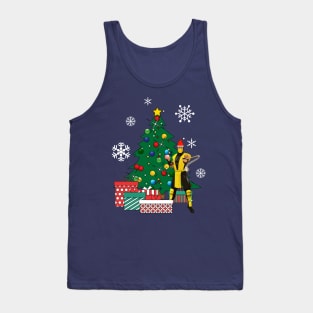 Scorpion Around The Christmas Tree Mortal Kombat Tank Top